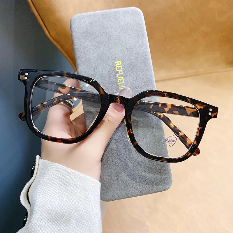 

Square Sunglasses Women Transparent Anti Blue Light Computer Glasses Luxury Brand Men Yellow Driving Glasses Fishing Eyeglasses