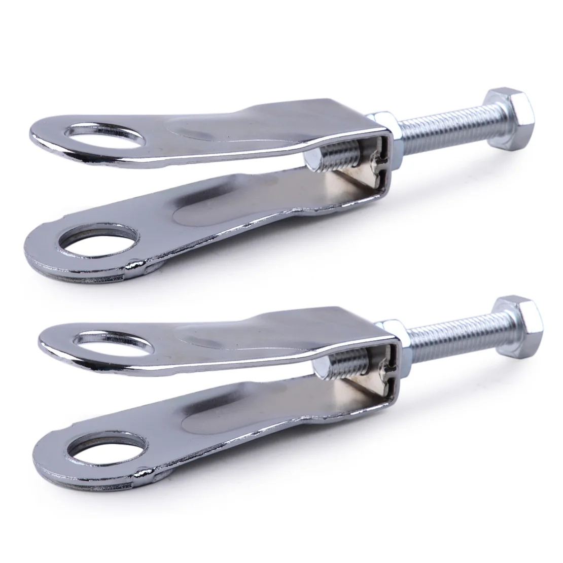 Новый мотоцикл заднего колеса ось цепи регуляторы Съемник с болтом подходит для