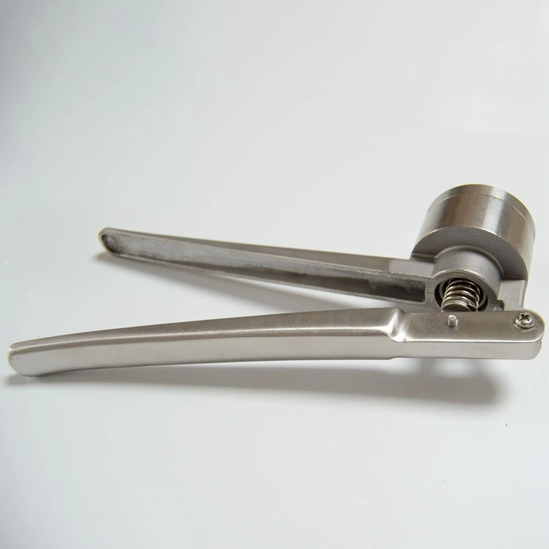 

Stainless Steel Manual Vial Crimper Hand Sealing Machine for Crimping 20Mm Flip Off Caps for Aluminum Plastic