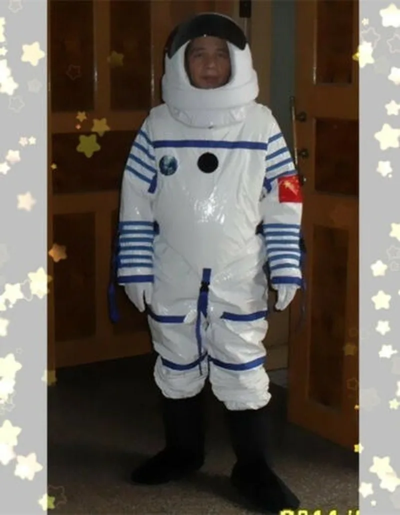 Advertising Science Party Spaceman Mascot Costume Astronaut Cosplay Birthday Party Fancy Dress Adult Outfits