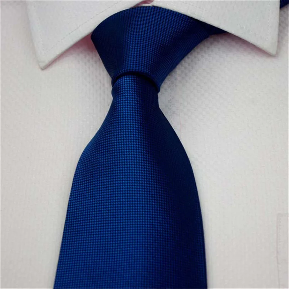 Мужской галстук в клетку синий зеленый фиолетовый золотой красный шелковый для