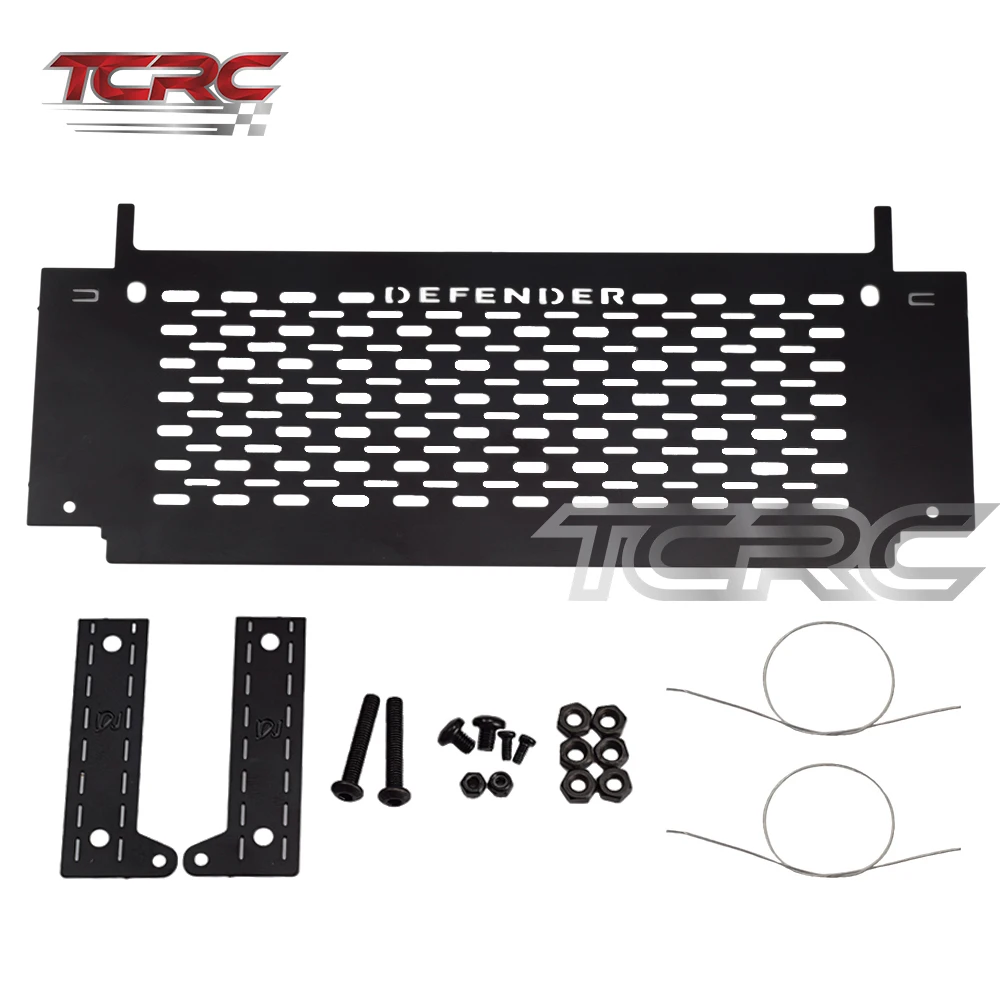 

TCRC Metal Camping Foldable Table Board Tool Box Set for 1/10 RC Crawler TRAXXAS TRX4 Land Rover Defender D90 D110