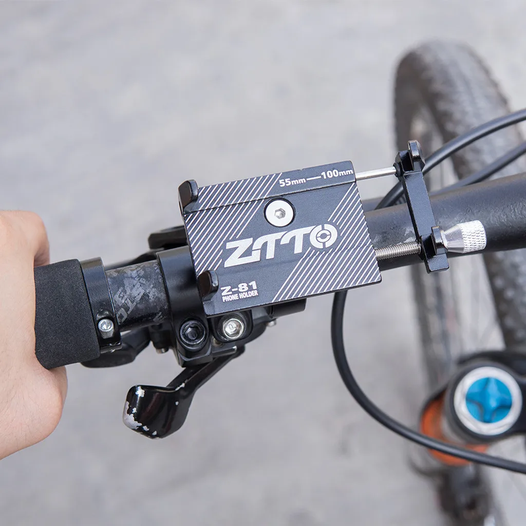 

Bike Accessories Aluminum Motorcycle Bike Bicycle Mount Handlebar For Cell Phone Outdoor Cycling Accessories Top Quality