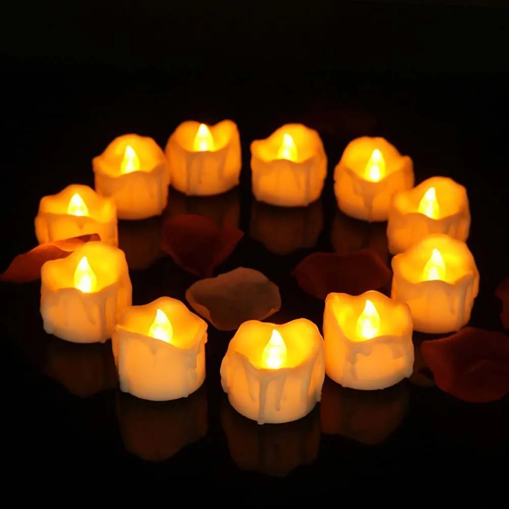 12 шт. светодиодные фонари с дистанционным/без дистанционного управления