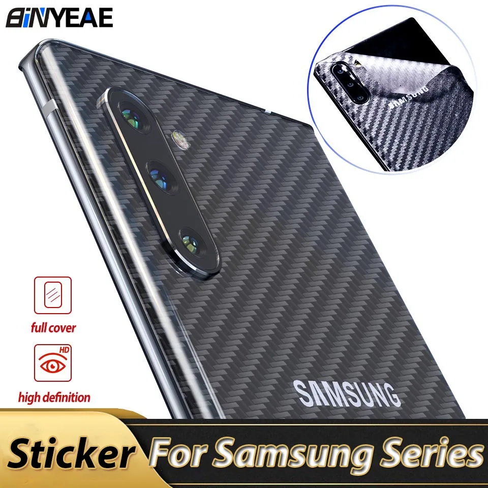 Защитная пленка из углеродного волокна для Samsung Galaxy Note 10 S10 Plus Lite S20 Ultra защитная