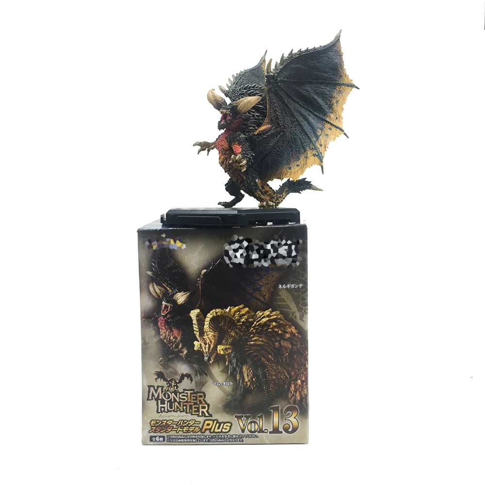 Monster Hunter World ICEBORNE DLC Plus Vol13 ПВХ фигурка дракона украшение игрушки Teostra Модель Коллекция Рождественские подарки - Цвет: miejinlong 16