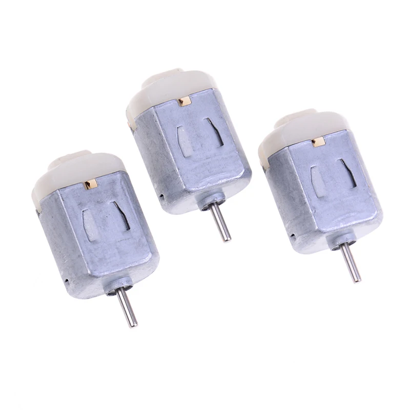 3 шт. миниатюрный двигатель постоянного тока сделай сам для игрушек 130 маленький