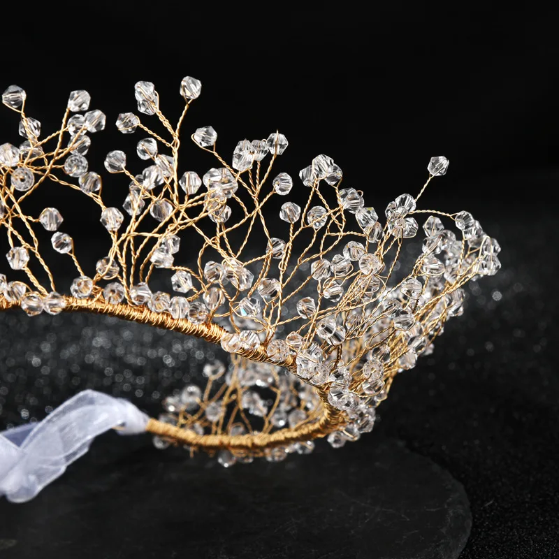 Duolafine Мода в Корейском стиле Хрустальное оголовье для новобрачных модные