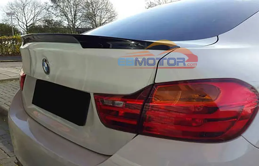 M Производительность Тип реального углеродного волокна задний спойлер для BMW 4