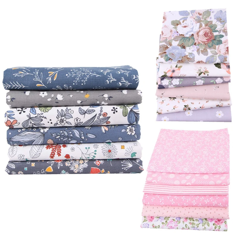 6 шт. хлопковая ткань для рукоделия | Дом и сад