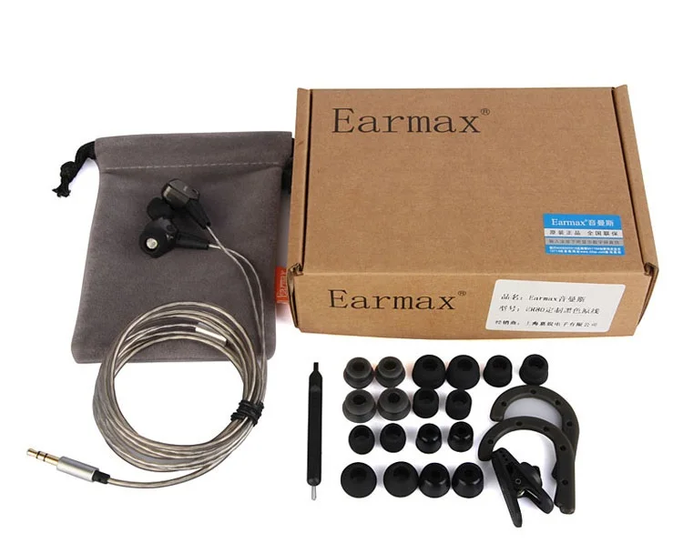 Наушники- вкладыши Earmax ER80 - Цвет: Silver