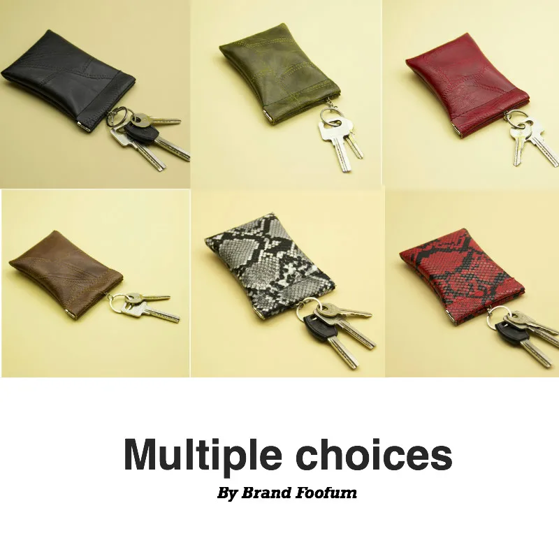 Кошелек для ключей с брелоком женщин и мужчин длинный Карманный Бумажник из