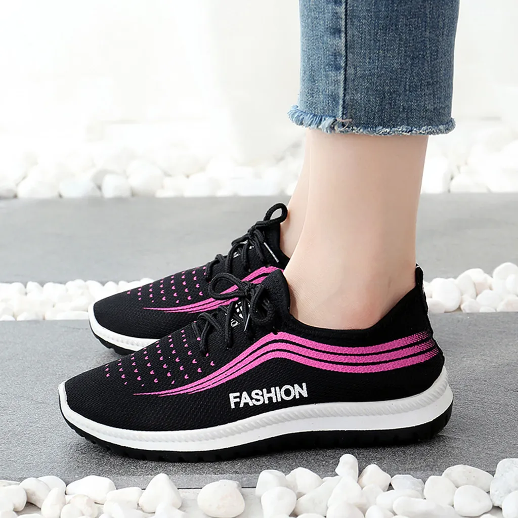 SAGACE женская обувь 2019 Модная Повседневная дышащая легкая на шнуровке Женская