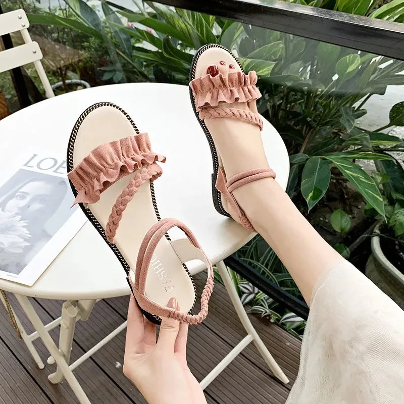 Босоножки женские мягкие пляжные в римском стиле|Боссоножки и сандалии| |