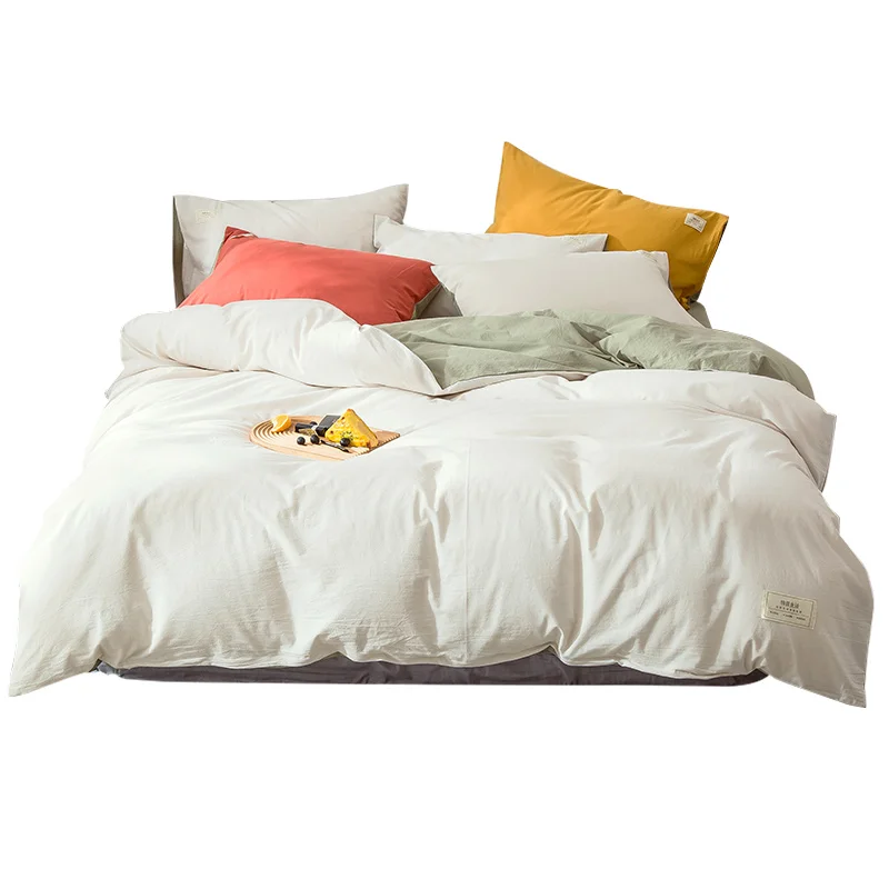 

Wen dyed textile class A 32 plain dyed cotton washing cotton four pure color double dry bed