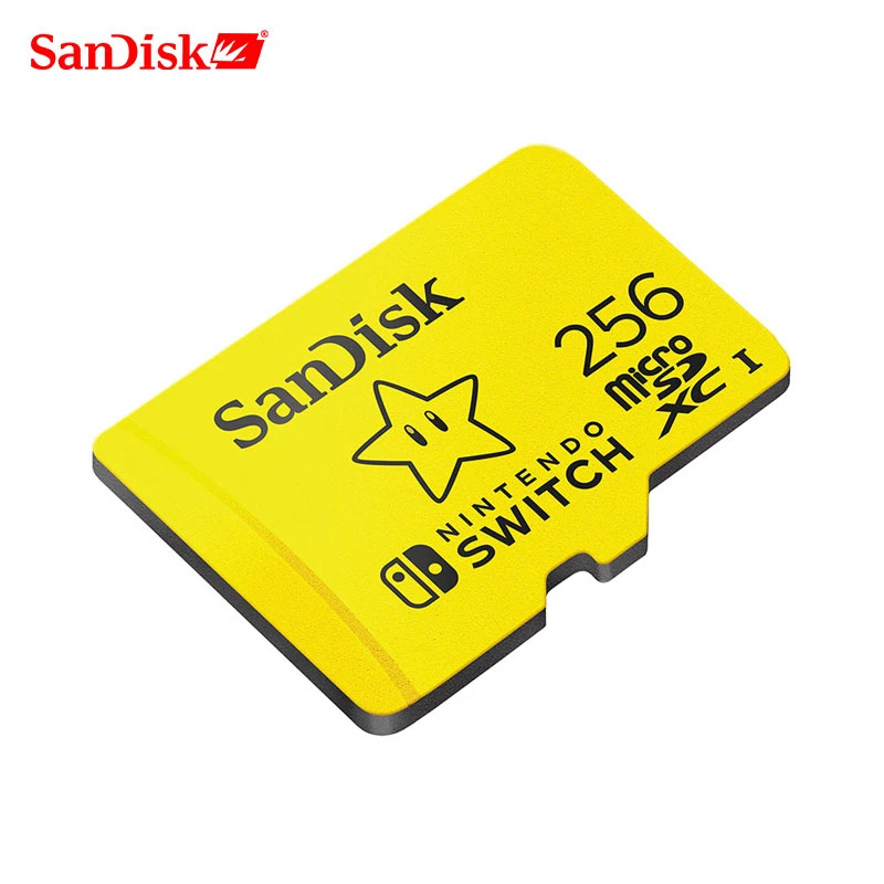 Карта памяти Sandisk C10 100 МБ/с. Micro SD карта Nintendo Switch авторизованный Марио тема TF