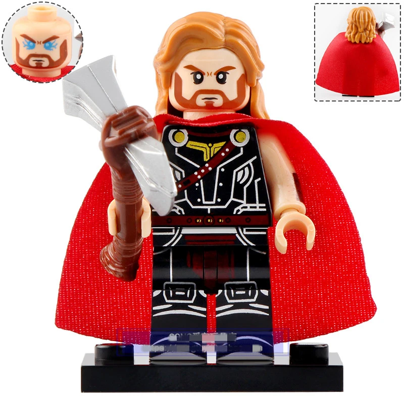 Одиночная продажа Мстители 4 Тор Капитан Америка minifig Marvel Супер Герои Мини