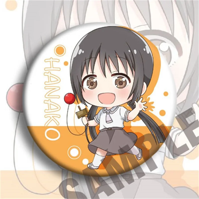 Японский аниме Asobi Asobase Hanako Honda Косплей Вечеринка Bedge мультфильм собирать значок