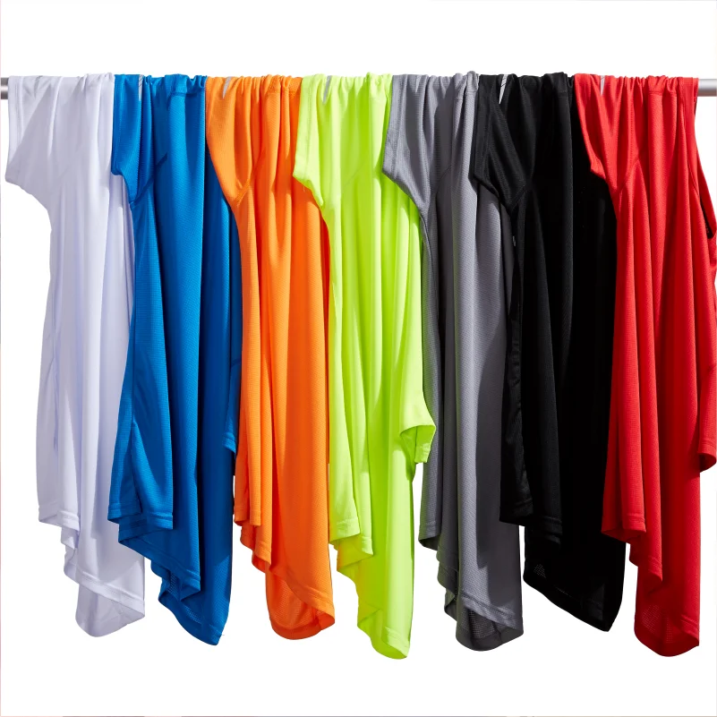 Летняя быстросохнущая дышащая спортивная простая футболка WESTCOOL индивидуальная