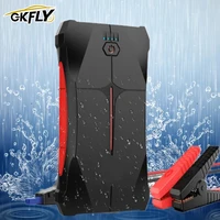 gkfly 12v portable car jump starter emergency starting device battery booster buster power bank waterproof with led flashlight