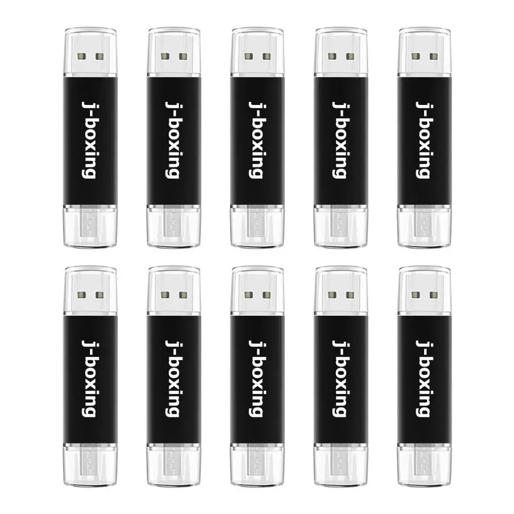 J boxing OTG USB флэш накопитель 16 Гб 32 ГБ Micro 2 0 для ПК Android телефона Huawei 8 64 черный 10