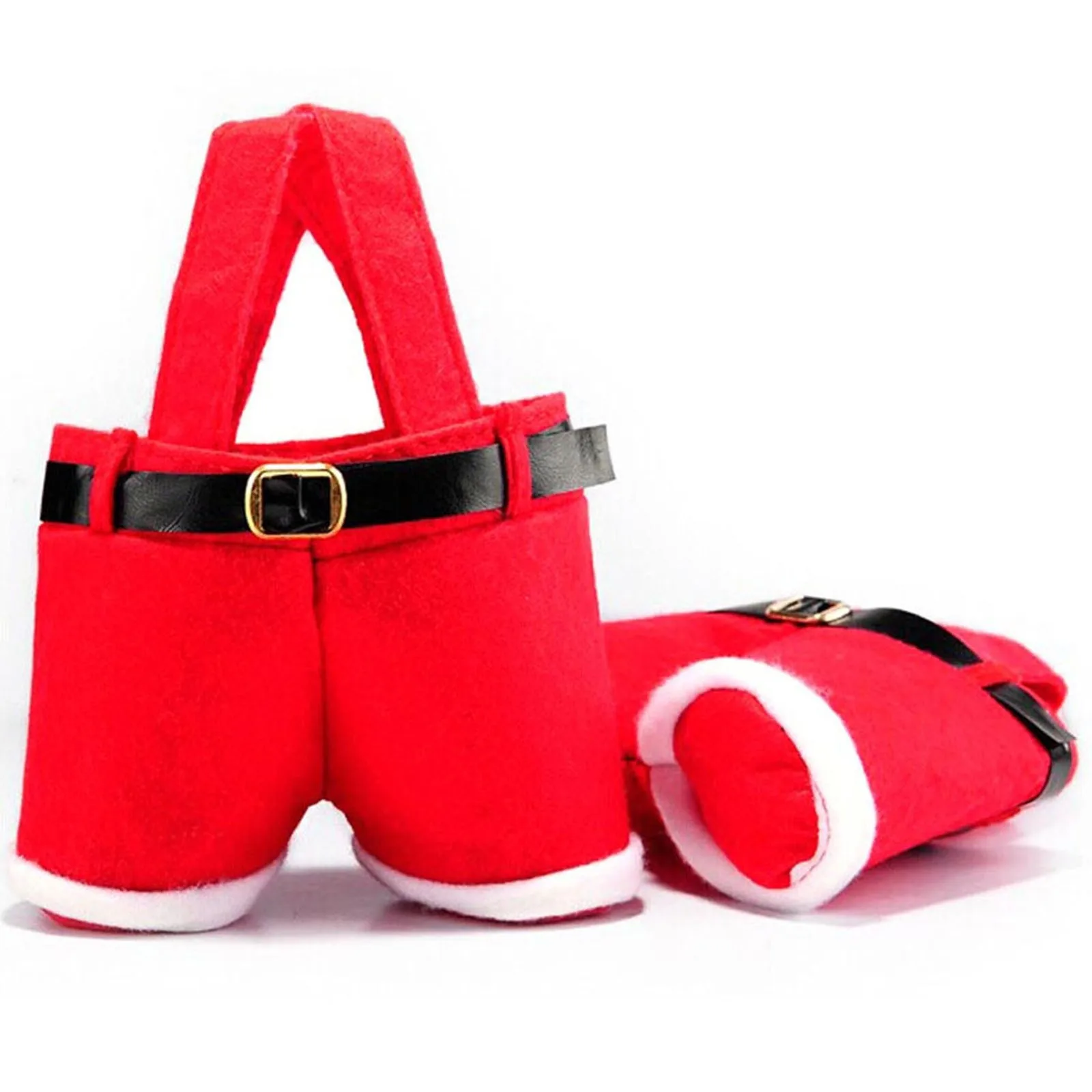 4pc Christmas Gift Bag Hot Sale Wedding Candy Presents Decorations For Home Cadeau Noel dropshipping | Дом и сад