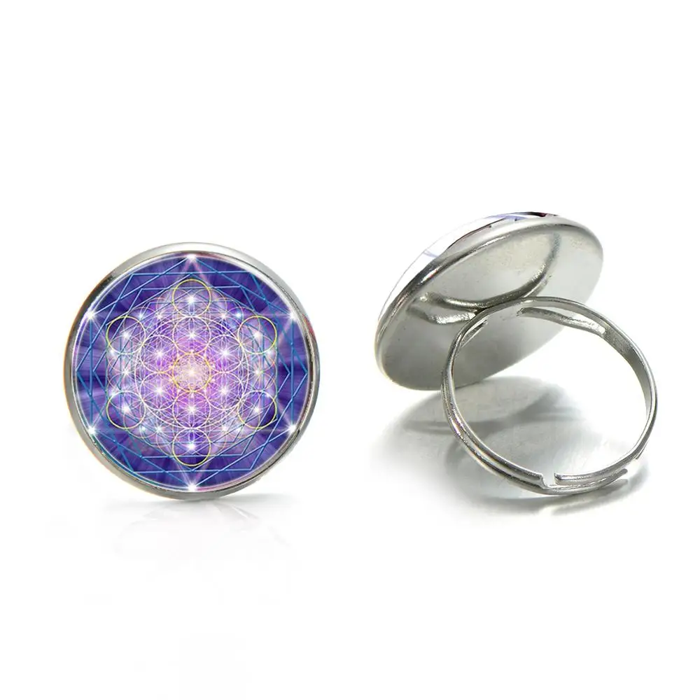 Новинка модное украшение в стиле Метатрона куб геометрическое священное кольцо