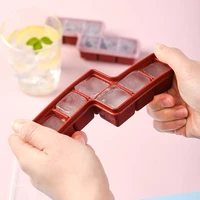 1pcs silicone ice cream mould ice cube tray popsicle barrel diy mold dessert ice cream mold diy tool 3d new