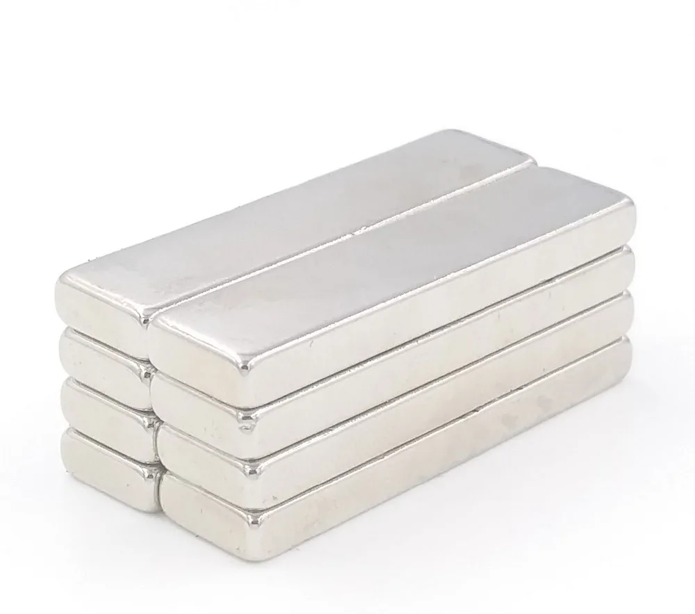 

1-100pcs Super Strong 40x10x4 mm/20x5x3mm/100x20x10mm Block Bar Magnets Rare Earth Neodymium Permanent magnet Square magnet