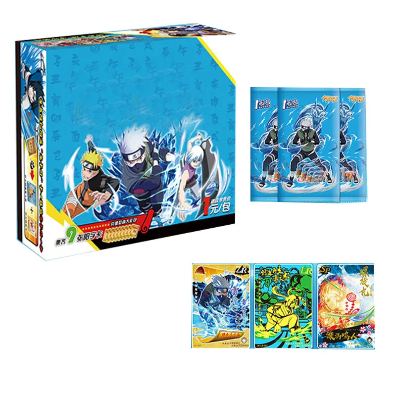 Narutoes Cards Letters Paper Card One Games Children Anime Peripheral Character Collection Kid's Gift Playing Toy | Игрушки и хобби