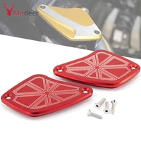 pair cnc motorcycle accessories for ducati diavel 2011 2018 x diavels 2016 2019 front brake clutch fluid reservoir cover caps