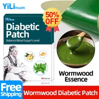 1224pcs wormwood diabetic patch stabilizes blood sugar level herbal treatment lower blood glucose slim body health care