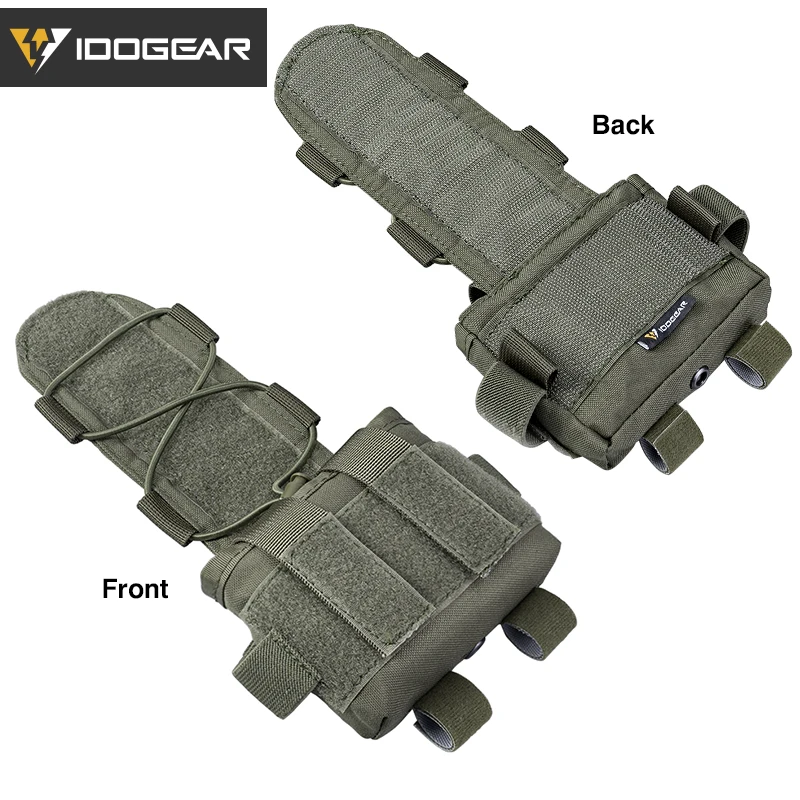 IDOGEAR Tactical Pouch MK2 Battery Case for Helmet Hunting Camo Combat Military 3525 |