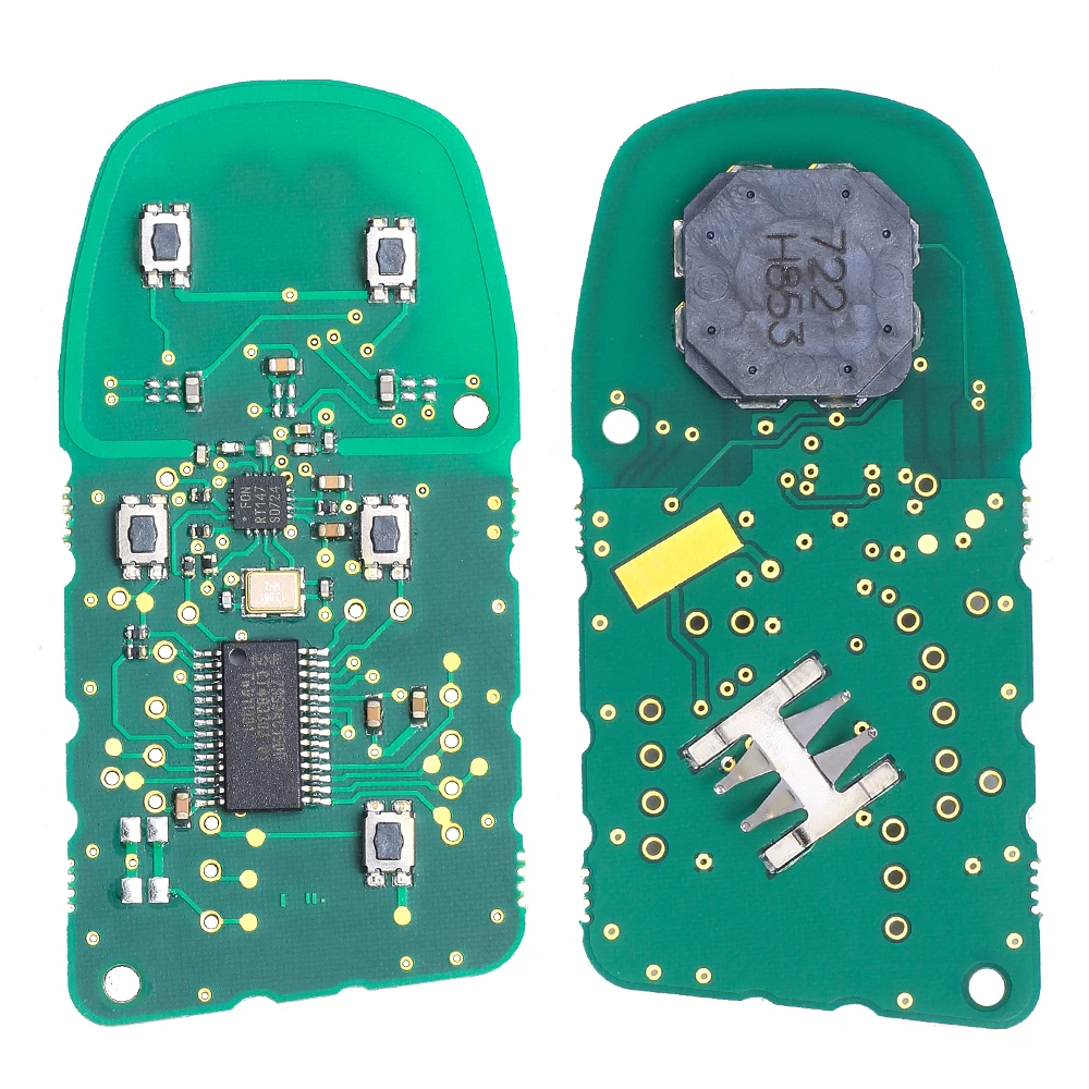 

KEYECU Replacement Smart Remote Key Fob 5 Button 433MHz ID46 Chip for Chrysler 300 Dodge 2011-2018 FCC: M3N-40821302