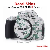 eos 200d ii camera eos200d2 decal skin for canon eos 200d mark ii camera skin wrap cover anti scratch sticker cover cases film