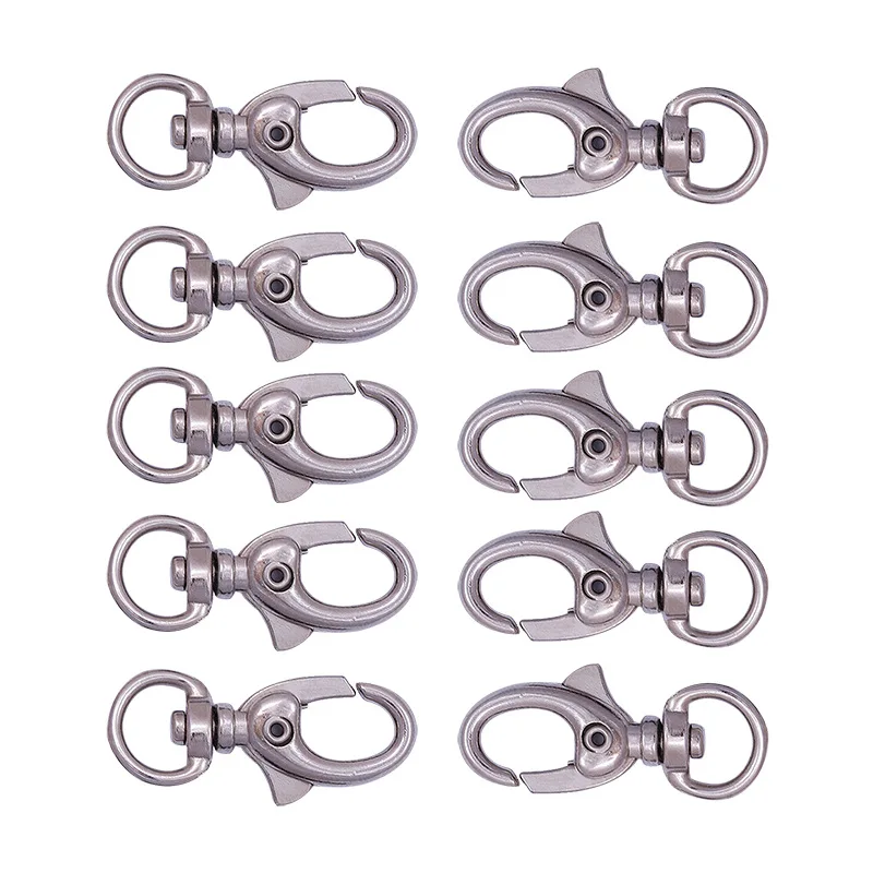 10 шт. однотонные зажимы-карабины для кожаных сумок | Дом и сад