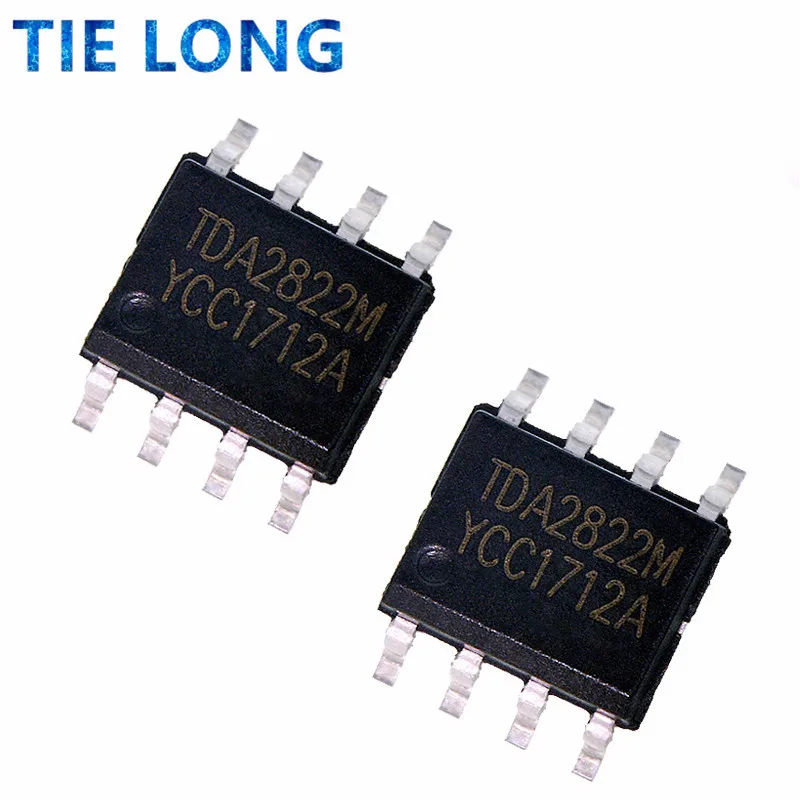 Новый и оригинальный чипсет IC TDA2822M SOP8 TDA2822 TDA2822D 2822 SOP-8 SOP SMD 10 шт. | Электронные