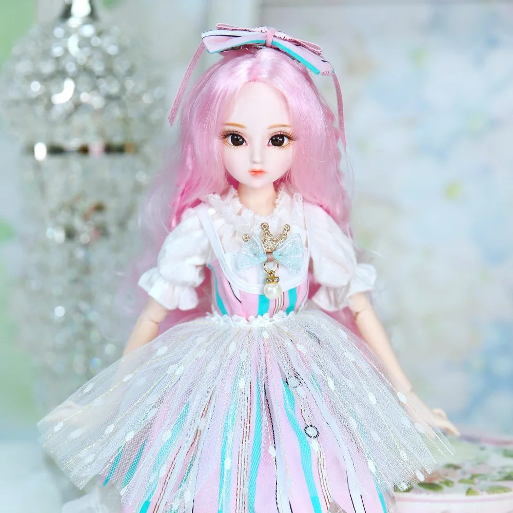 

DBS BJD 1/4 дневник принцессы аниме куклы SD MSD 45 см шарнирная кукла Макияж DIY BJD куклы для девочек подарок на день рождения