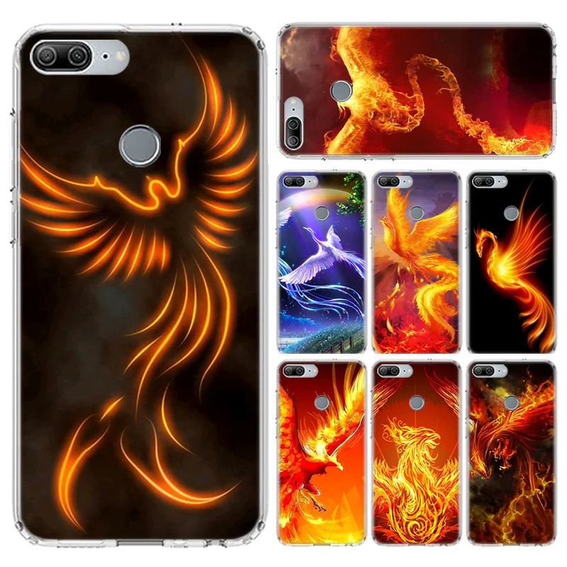 Erille мягкий крутой Феникс телефон Sheel для huawei Honor 8A 8X 8C8S 9 9X10 20 lite Pro Play 20i V20