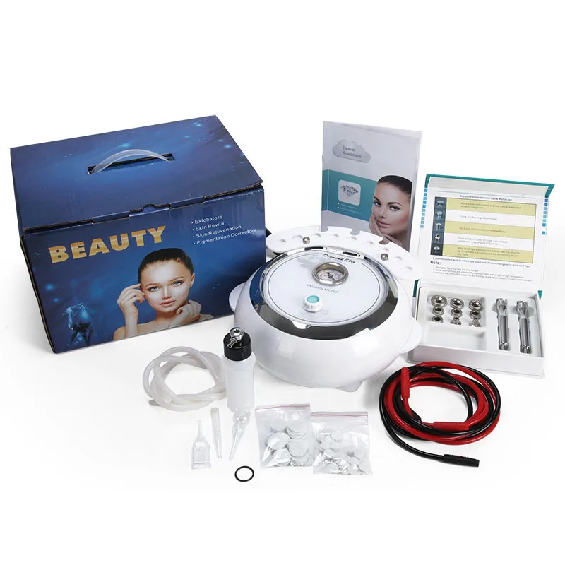 

NEW 3 In 1 Diamond Microdermabrasion Machine Vacuum Spray Therapy Massage Dermabrasion Blackhead Removal Skin Care