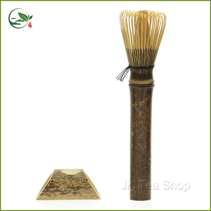 Длинная ручка практичная японская церемония Бамбук Chasen 45 венчик маття для пудры