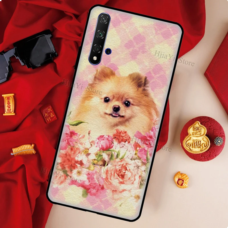 Чехол для телефона с изображением Померанской собаки Huawei Y3 Y5 Y6 Y7 2017 2018 Y9 Prime 2019 Y7A Y5P