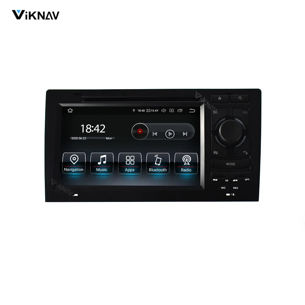 

car audio radio for Audi A8 S8 1994-2001 2002 2003 screen android car multimedia player stereo GPS navigation 2 din carplay