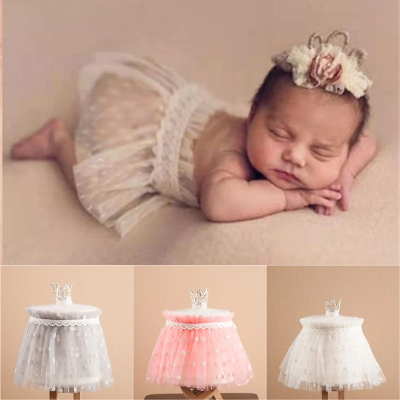 Реквизит для фотосъемки новорожденных детский наряд юбки-пачки детской реквизит
