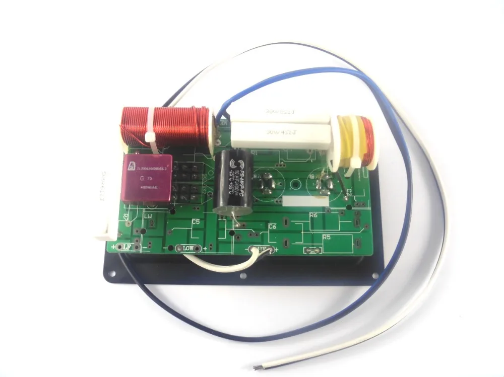 Лучший 3-полосный кроссовер HiFi динамик делитель частоты 650 Вт 300-2000 Гц для JBL SRX725