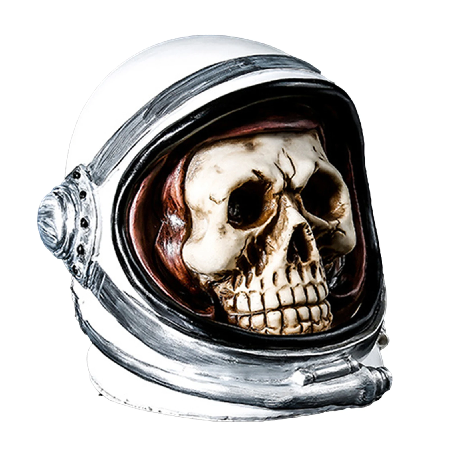 

Детская Хэллоуин Копилка 3D резиновый череп астронавт Форма монета банка подарок игрушка уникальная комната Скульптура Декор довольно хоро...