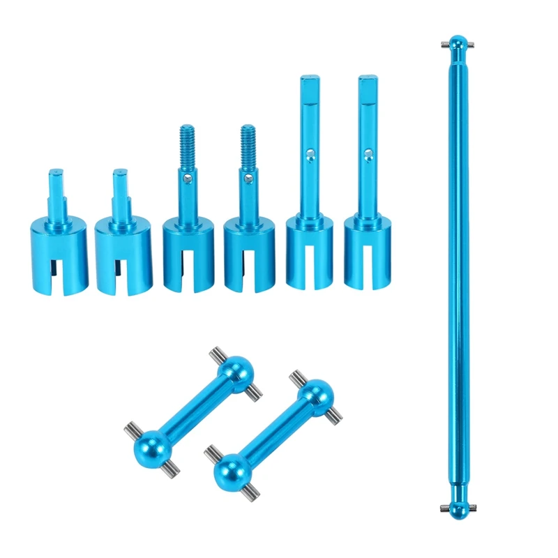 

Aluminum Cup Joint Dog Bone Wheel Axles C Parts for Tamiya TT02 TT-02 1/10 RC Drift Car