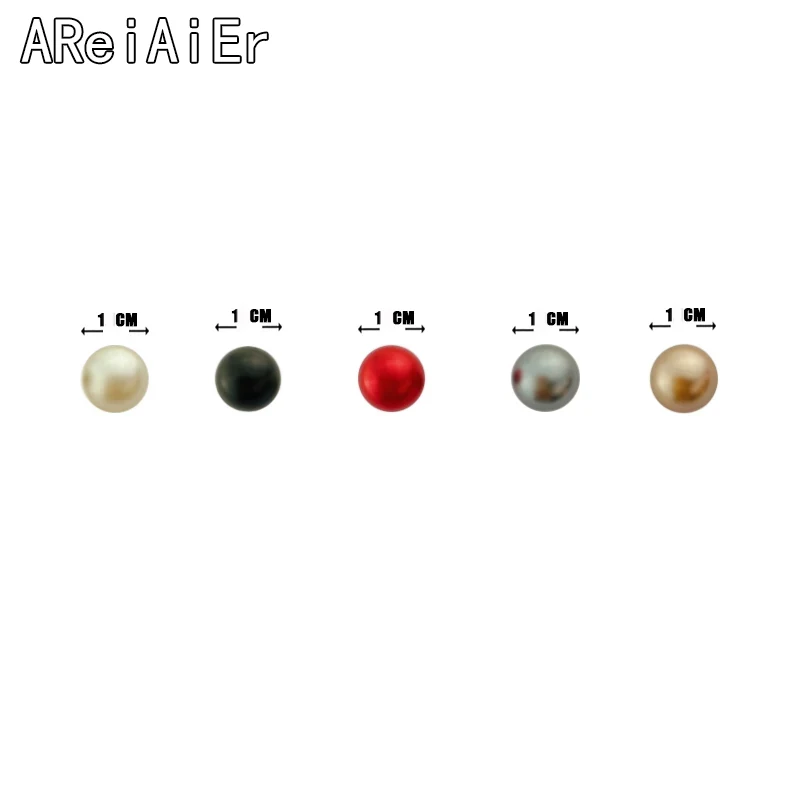 12 Pairs/set Classic Round Ball Pearl Stud Earrings For Women Party Wedding Gifts multiple colour Earings Set Ear Jewelry | Украшения и
