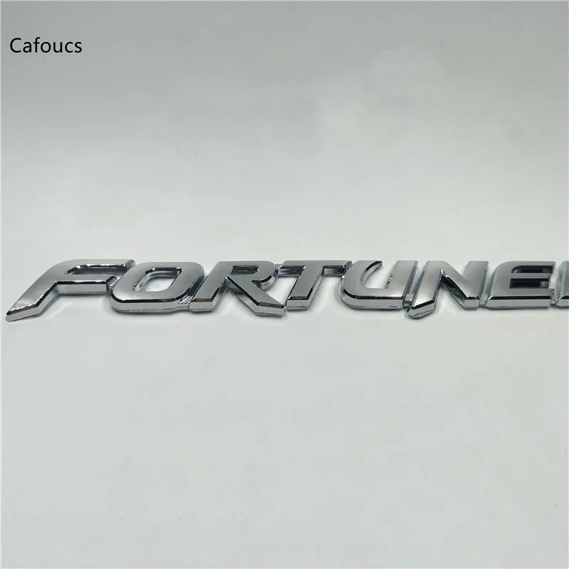 Для Toyota Fortuner SUV Автомобильный задний логотип эмблема лента наклейка 3d Наклейка знак табличка 240*24 мм