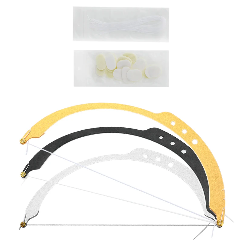 Полуперманентный лук линейка для татуировки набор микроблейдинга измерительный